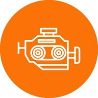 Engine Vector Icon Design