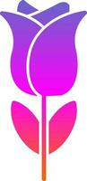 Tulips Vector Icon Design