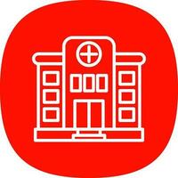 diseño de icono de vector de hospital