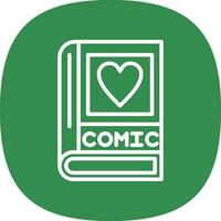 Comic book Vector Icon Design