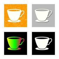 icono de vector de taza de té