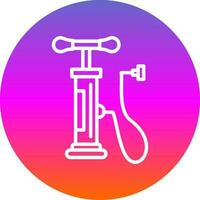 Air pump Vector Icon Design