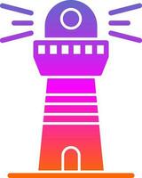 Lighthouse Vector Icon Design