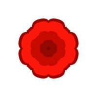 flower gradient color png