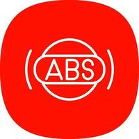 diseño de icono de vector abs