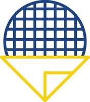 Stroopwafel Vector Icon Design