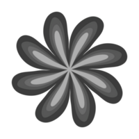 leaves star flower png