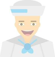 Sailor Vector Icon Design