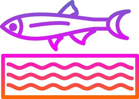 Herring Vector Icon Design