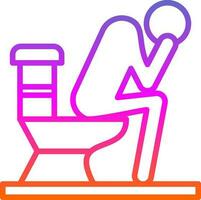 Diarrhea Vector Icon Design