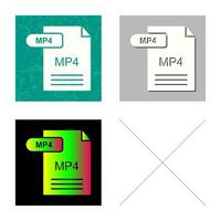 MP4 Vector Icon