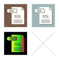 SQL Vector Icon