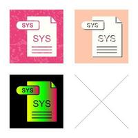 SYS Vector Icon