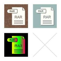 RAR Vector Icon