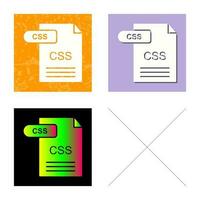 icono de vector de css