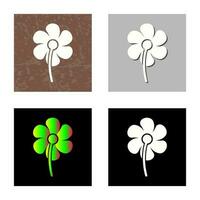 Small flowers Vector Icon