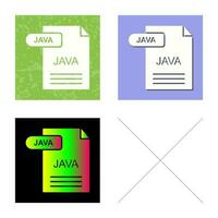 icono de vector de java