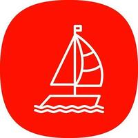 Boat Vector Icon Design