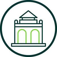 Parc du cinquantenaire Vector Icon Design