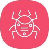 Bug Vector Icon Design