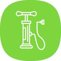 Air pump Vector Icon Design