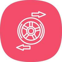 Wheel alignment Vector Icon Design