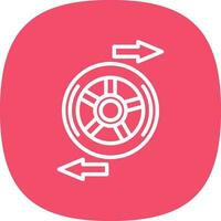 Wheel alignment Vector Icon Design