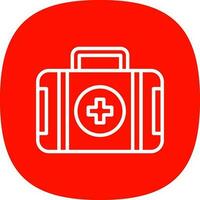 First aid kit Vector Icon Design