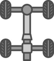 Chassis Vector Icon Design