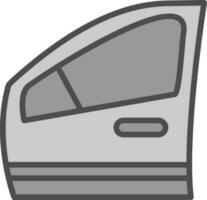 Car door Vector Icon Design