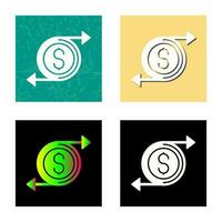 Money Flow Vector Icon