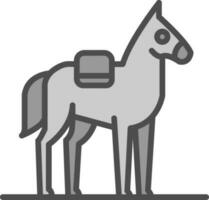 diseño de icono de vector de caballo