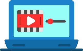 Video player Vector Icon Design