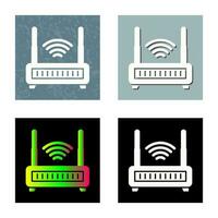 Wifi Router Vector Icon