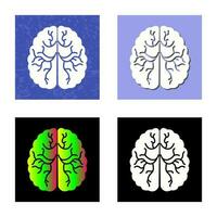 icono de vector de cerebro