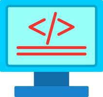 Coding Vector Icon Design