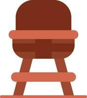 Baby chair Vector Icon Design