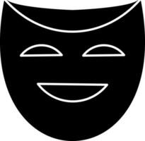 Theater masks Vector Icon Design