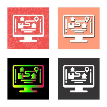 Tracking Vector Icon