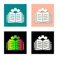 Open Book Vector Icon