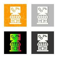 24 hours Vector Icon