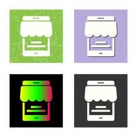 Online Store Vector Icon