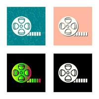 Film Reel Vector Icon