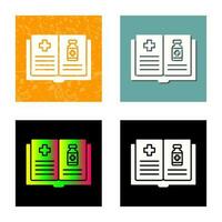 Medical Book Vector Icon