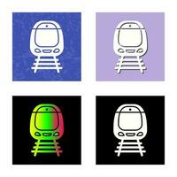 icono de vector de tren