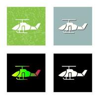 Military Helicopter Vector Icon