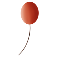 rosso contento aria volante Palloncino png