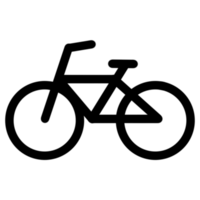 Fahrrad Symbol. Fahrrad Symbol, schwarz Linien Fahrrad Zeichnung png