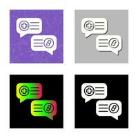 Conversation Vector Icon