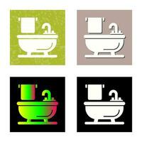 Bathtub Vector Icon